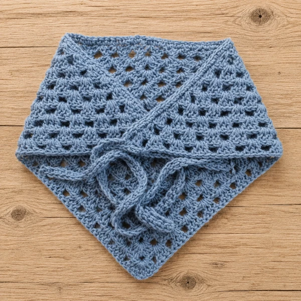 Lenço Bandana Azul Náutico