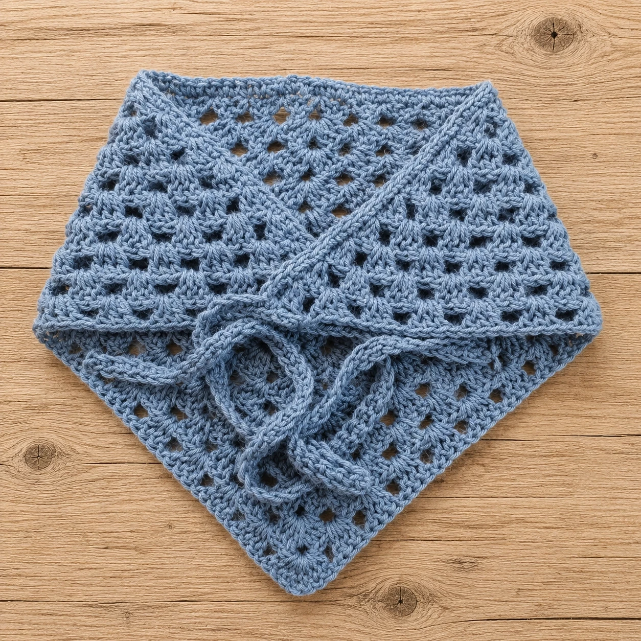 Lenço Bandana Azul Náutico